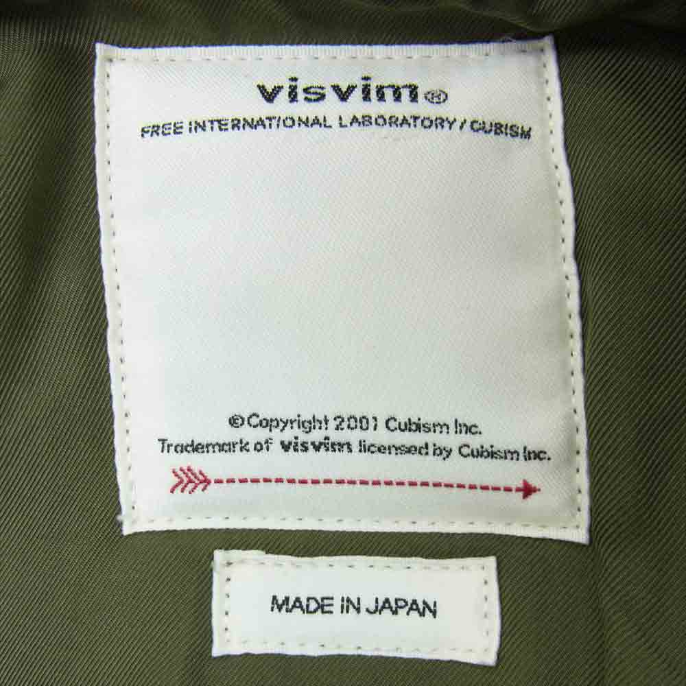 VISVIM ビズビム 0121205013020 THORSON II ALT ミリタリー ジャケット カーキ系 1【極上美品】【中古】