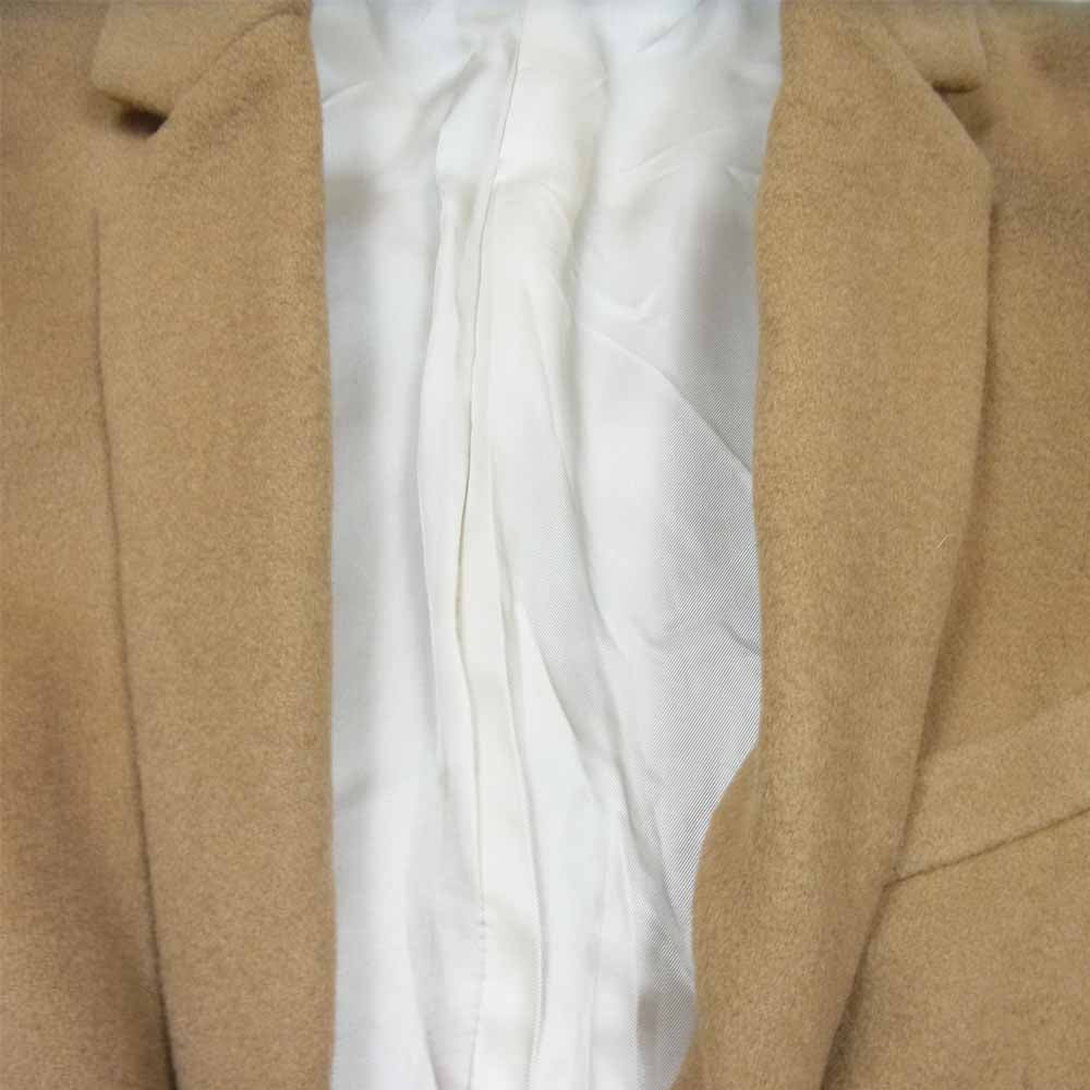 イロナリ EEL イール I-14175 Chester Serenade チェスターセレナーデ カシミヤ混ウール チェスターコート ライトブラウン系 r【美品】【中古】