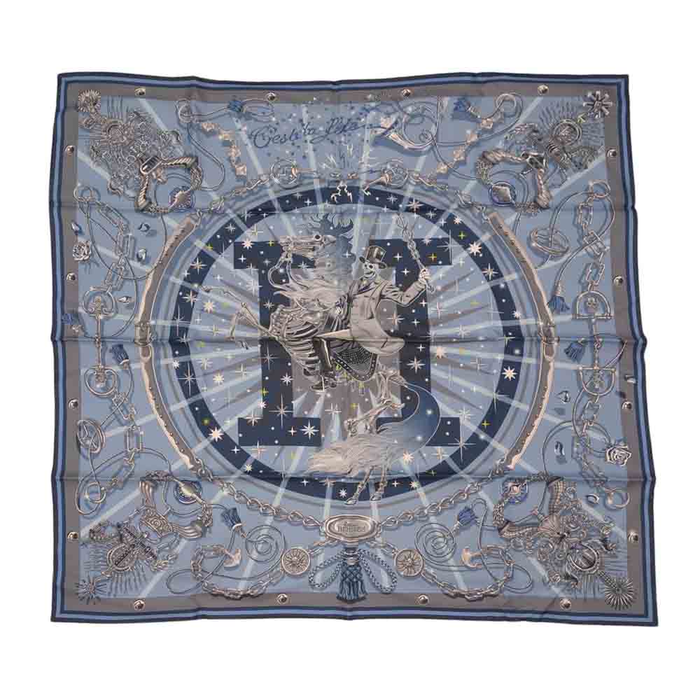 HERMES エルメス カレ 90 Double face セラフェット マルチカラー系【新古品】【未使用】【中古】