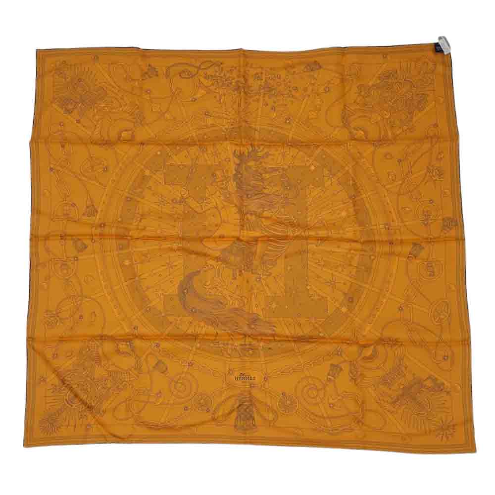HERMES エルメス カレ 90 Double face セラフェット マルチカラー系【新古品】【未使用】【中古】