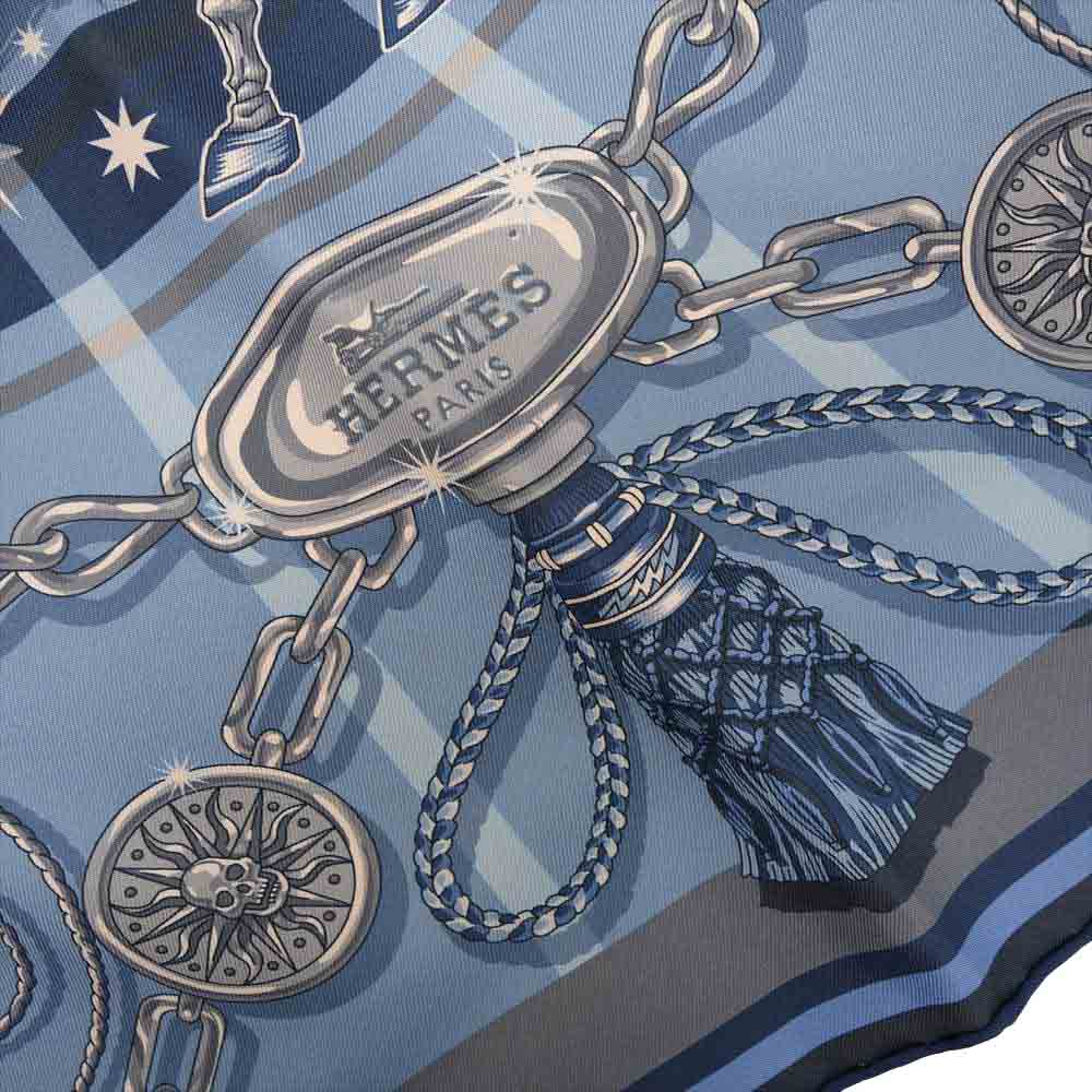 HERMES エルメス カレ 90 Double face セラフェット マルチカラー系【新古品】【未使用】【中古】