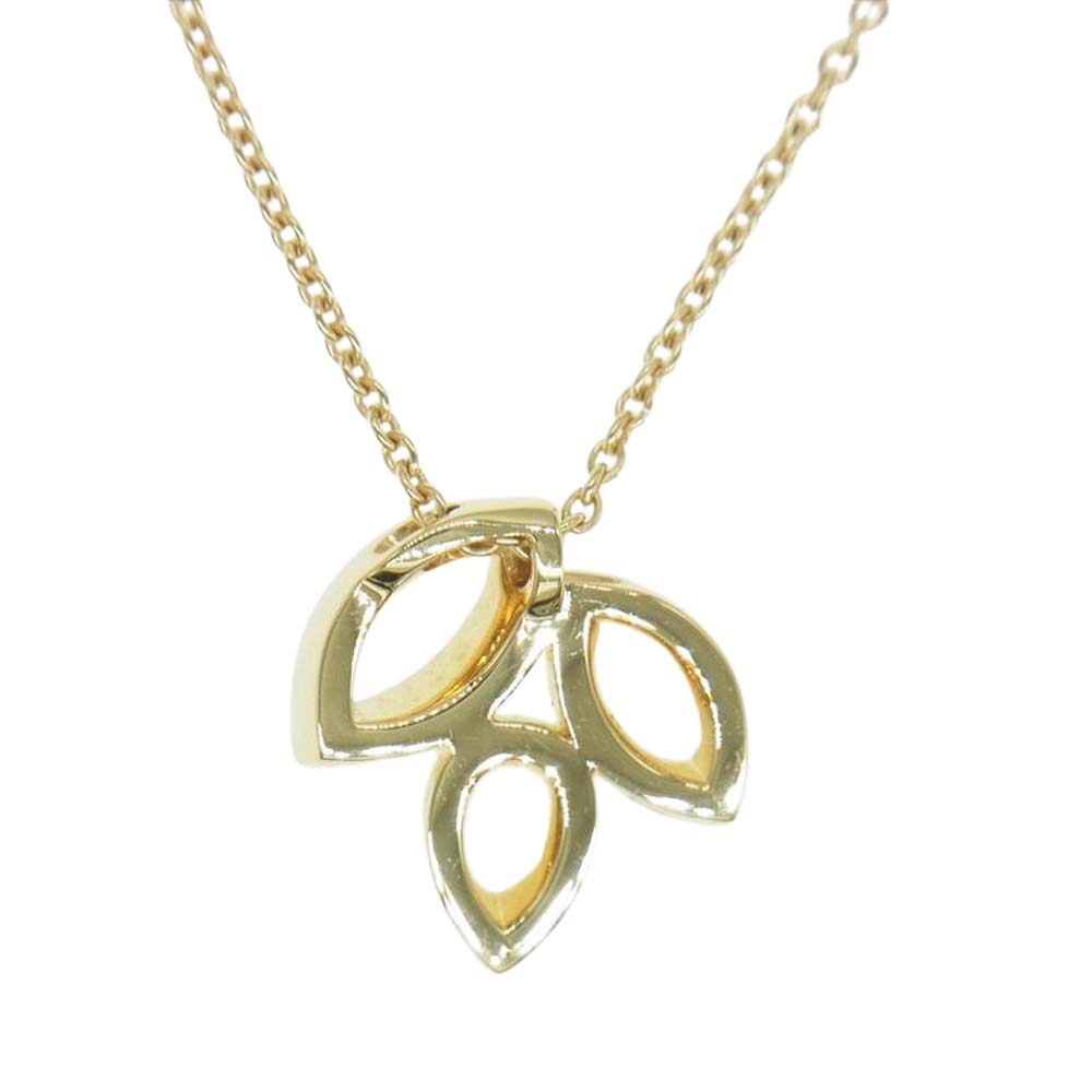 HARRY WINSTON ハリーウィンストン 正規店保証書付属 PEDYSMIMLC 544787 リリークラスター ミニ ペンダント ゴールド系【極上美品】【中古】