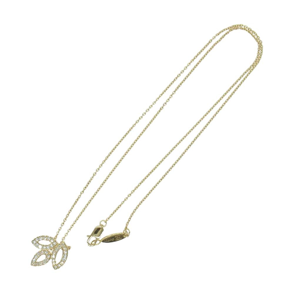 HARRY WINSTON ハリーウィンストン 正規店保証書付属 PEDYSMIMLC 544787 リリークラスター ミニ ペンダント ゴールド系【極上美品】【中古】