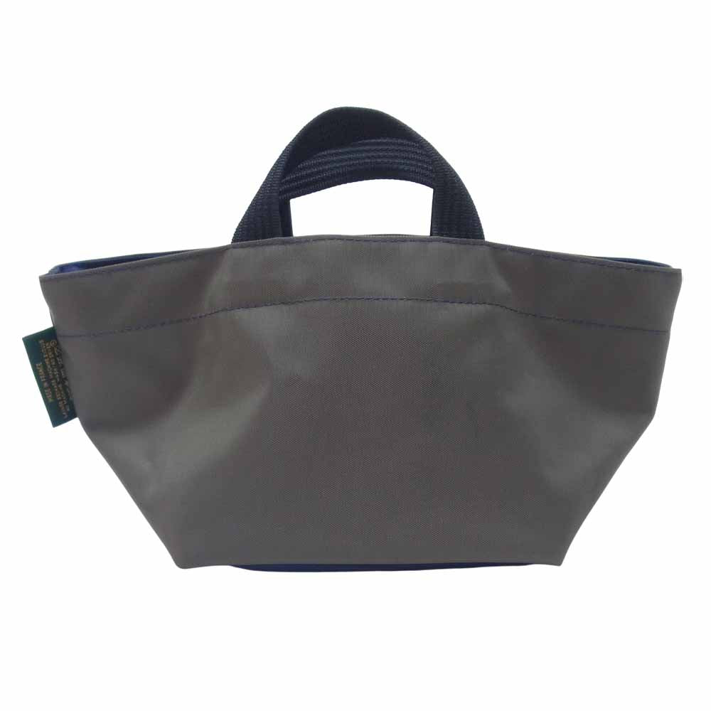 Herve Chapelier エルベ・シャプリエ 901N コーデュラ 舟型 トート バッグ トープ×ブルーニュイ S【中古】