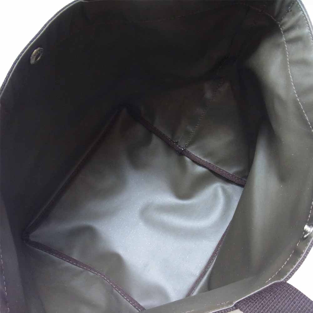 Herve Chapelier エルベ・シャプリエ 707C コーデュラ 舟型 トート バッグ 迷彩カモ グリーン系 M【中古】