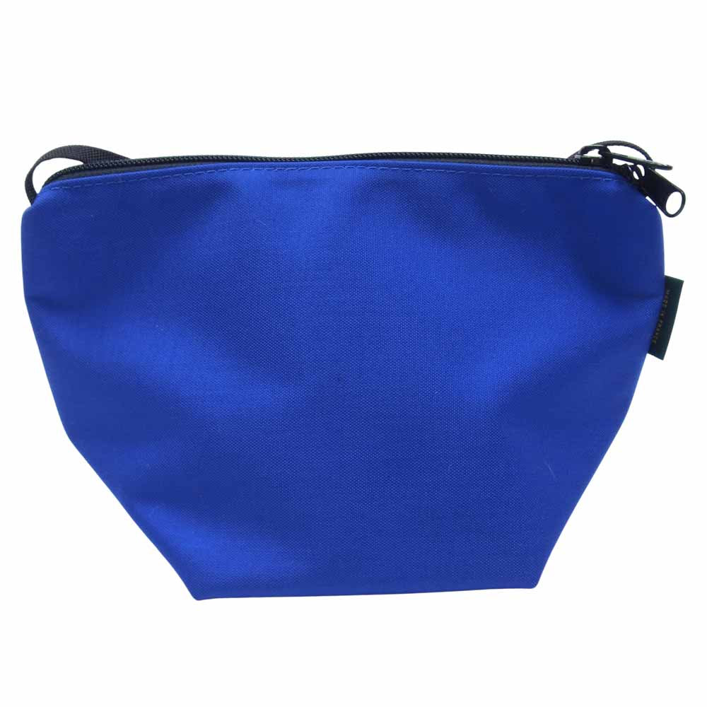 Herve Chapelier エルベ・シャプリエ 2885C コーデュラ ナイロン 舟型 ショルダー バッグ アンディゴ ブルー系 S【美品】【中古】