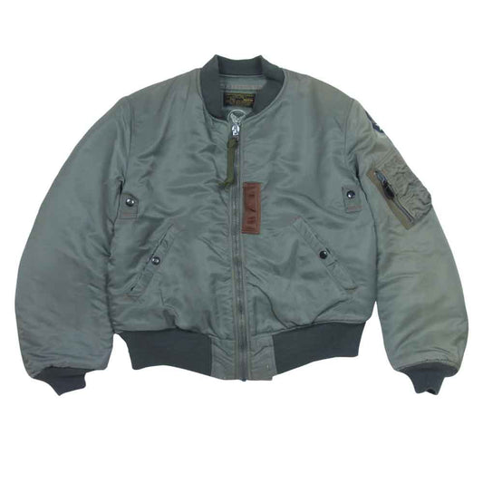 Buzz Rickson's バズリクソンズ M13411 M品番 MA-1 フライト ミリタリー ジャケット カーキ系 M【中古】