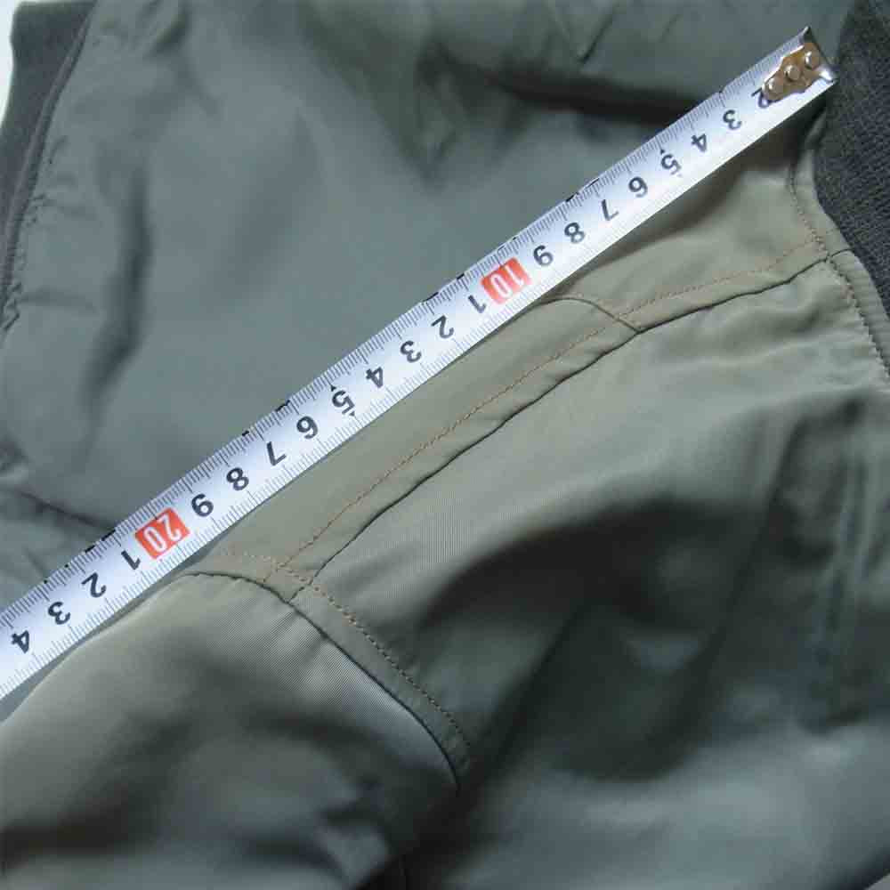 Buzz Rickson's バズリクソンズ M13411 M品番 MA-1 フライト ミリタリー ジャケット カーキ系 M【中古】