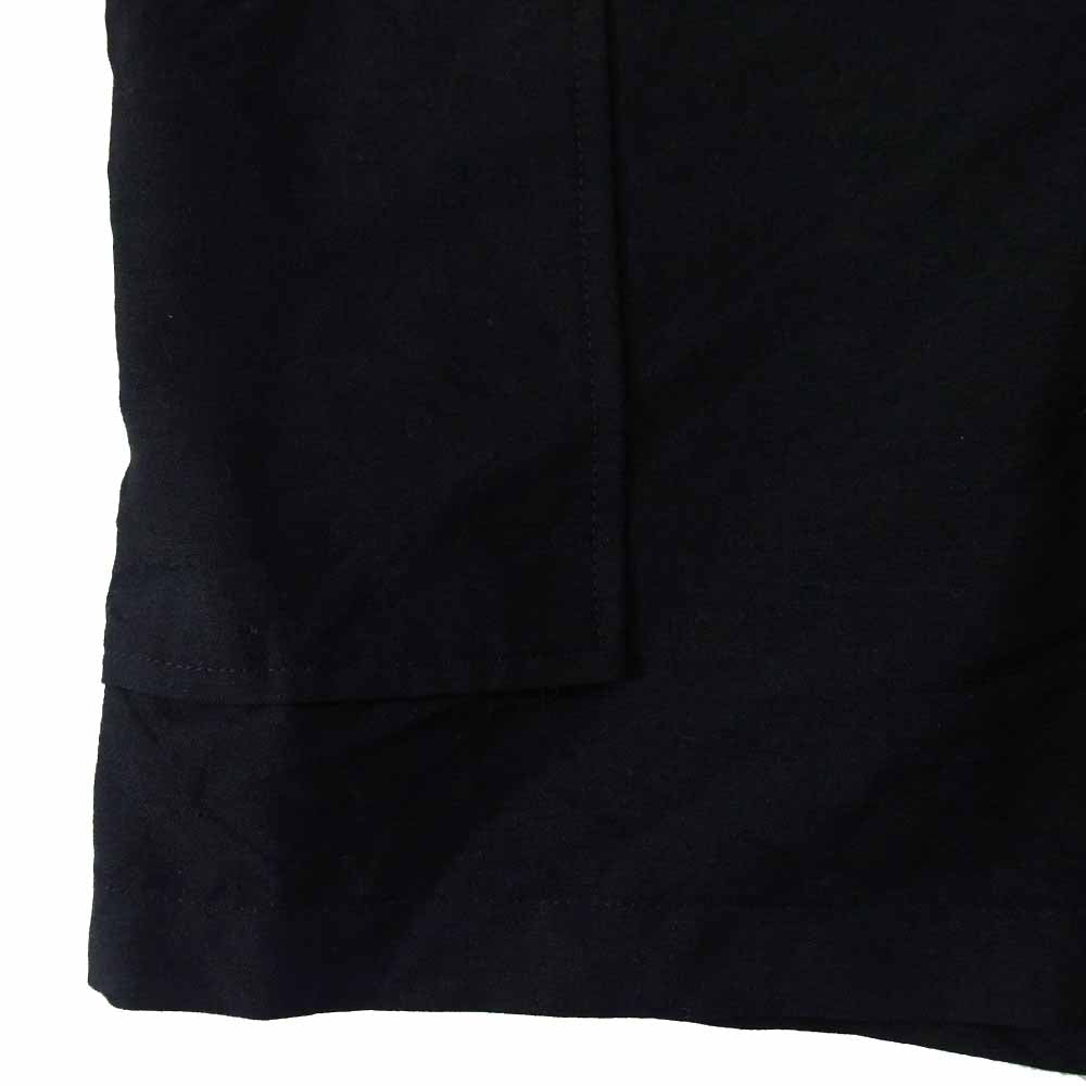 THE RERACS ザリラクス 16SS 16SS-REPT-072 × Ron Herman ロンハーマン モヘヤ混 カーゴショーツ ハーフ パンツ ブラック系 48【中古】