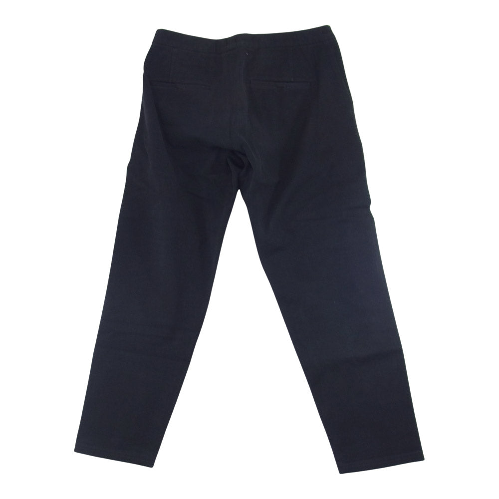 YAECA ヤエカ 14AW 14662 WIDE TAPERED PANTS ワイド テーパード パンツ ブラック系 M【中古】