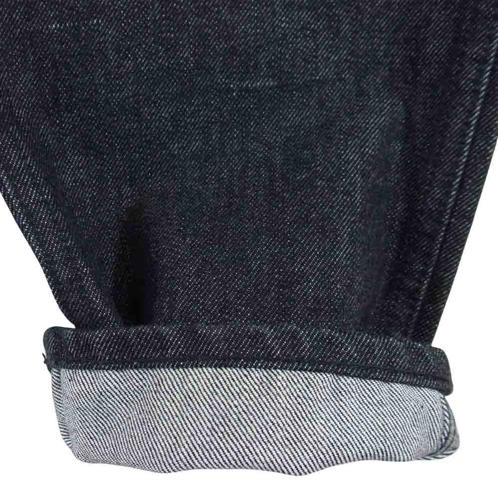 ウエストオーバーオールズ 19AW 19FWPT806 806T DENIM 5ポケット テーパード デニムパンツ ブラック系 31【中古】