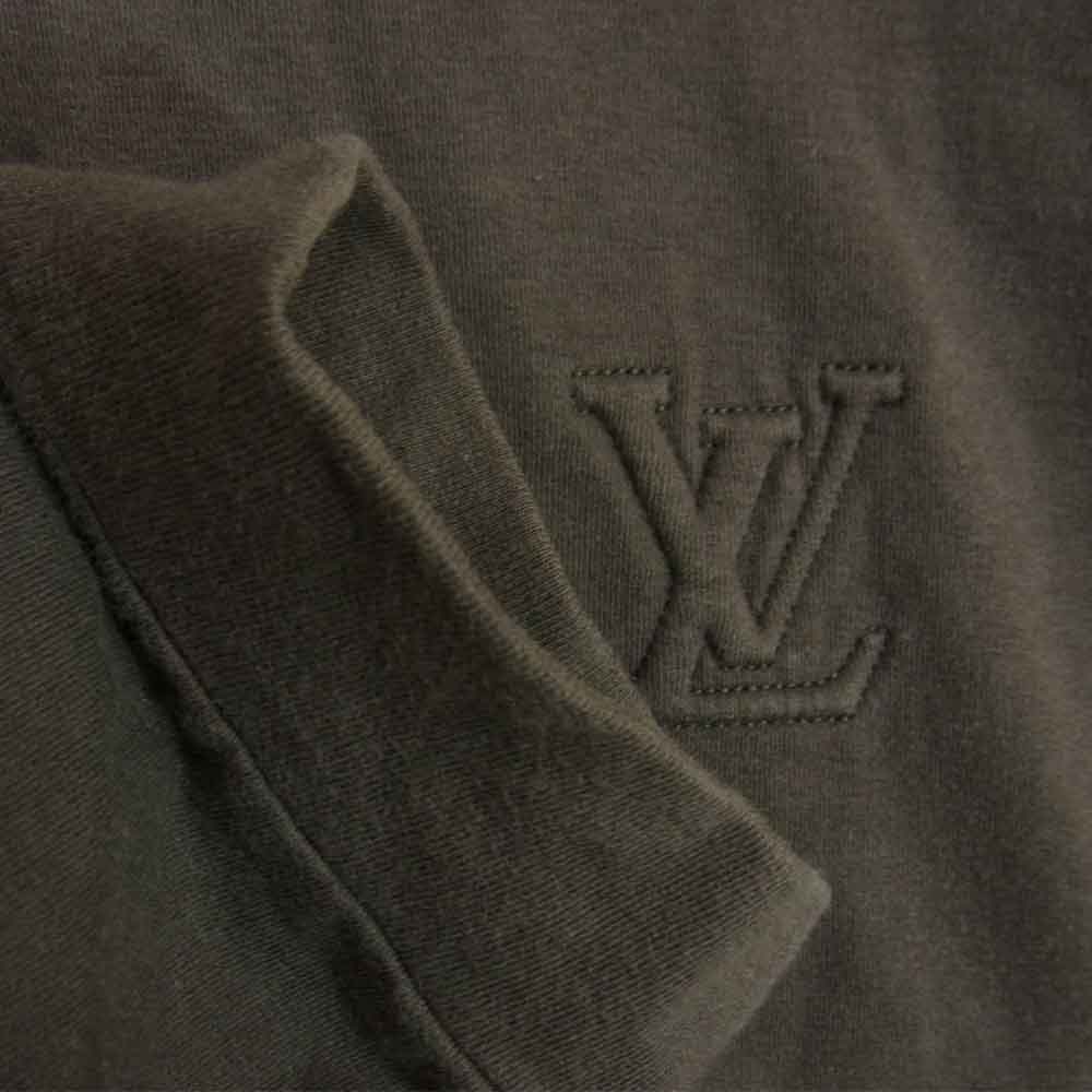 LOUIS VUITTON ルイ・ヴィトン ロゴ ボタン カーディガン パーカー ブラウン系 XL【中古】