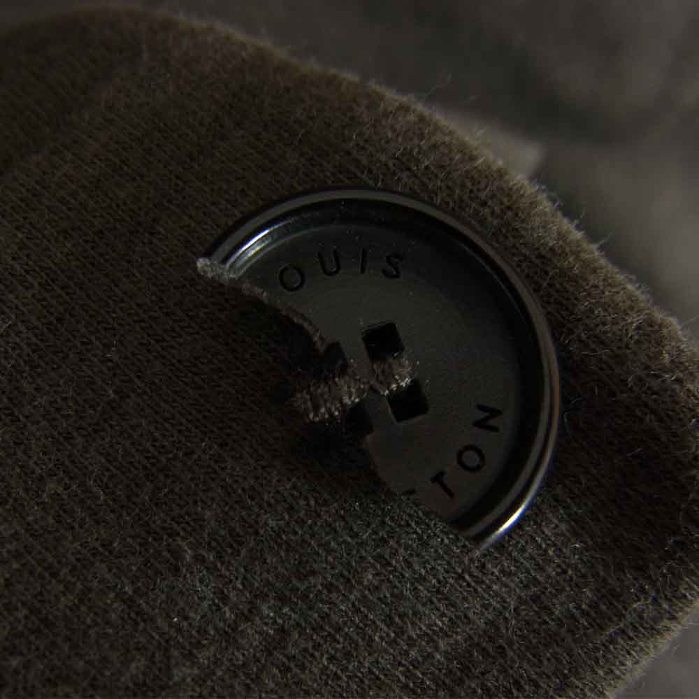 LOUIS VUITTON ルイ・ヴィトン ロゴ ボタン カーディガン パーカー ブラウン系 XL【中古】