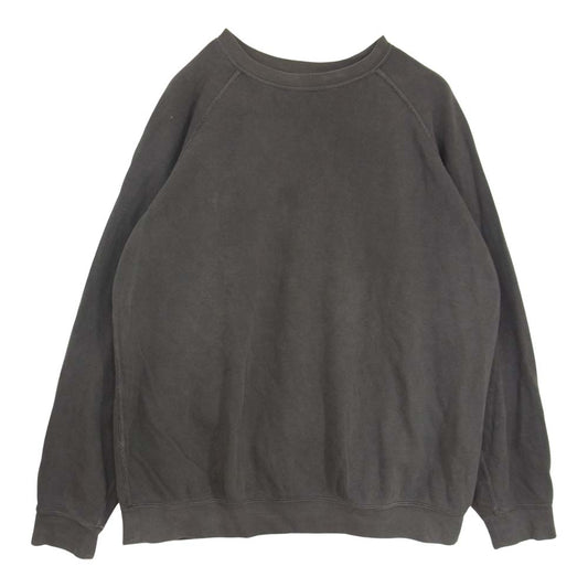 AURALEE オーラリー 17SS A7SP01KU BACK CASHMERE SWEAT P/O バック カシミヤ混コットン スウェット プルオーバー グレー系 5【中古】