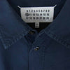 MAISON MARGIELA メゾンマルジェラ 16AW S50DL0292 S38778 10ライン レギュラーカラー 長袖 シャツ ネイビー系 40【中古】