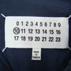 MAISON MARGIELA メゾンマルジェラ 16AW S50DL0292 S38778 10ライン レギュラーカラー 長袖 シャツ ネイビー系 40【中古】
