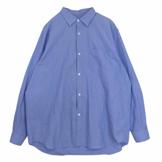 COMOLI コモリ 20SS R01-02001 SHIRTS コモリシャツ ブルー系 3【中古】