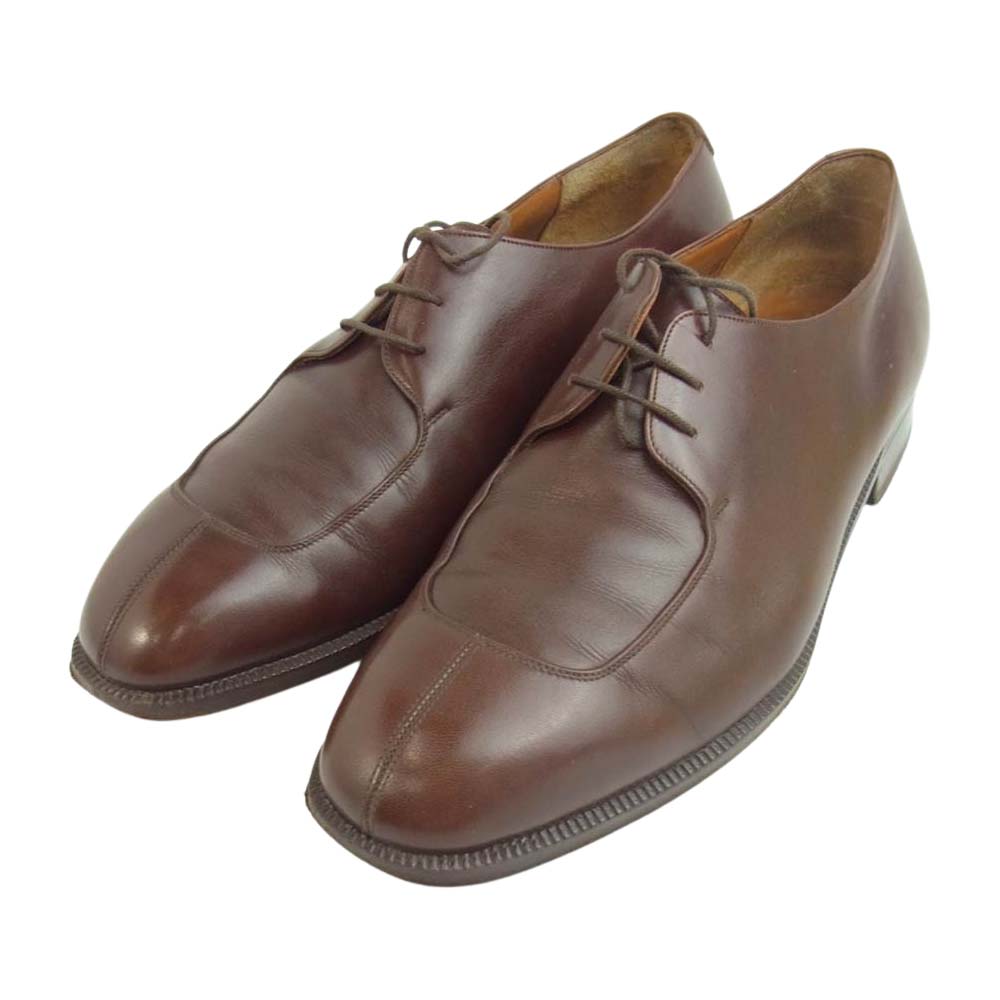 Salvatore Ferragamo サルヴァトーレフェラガモ 12844 WILCOX Uチップ シューズ ブラウン ブラウン系 9　2E【中古】