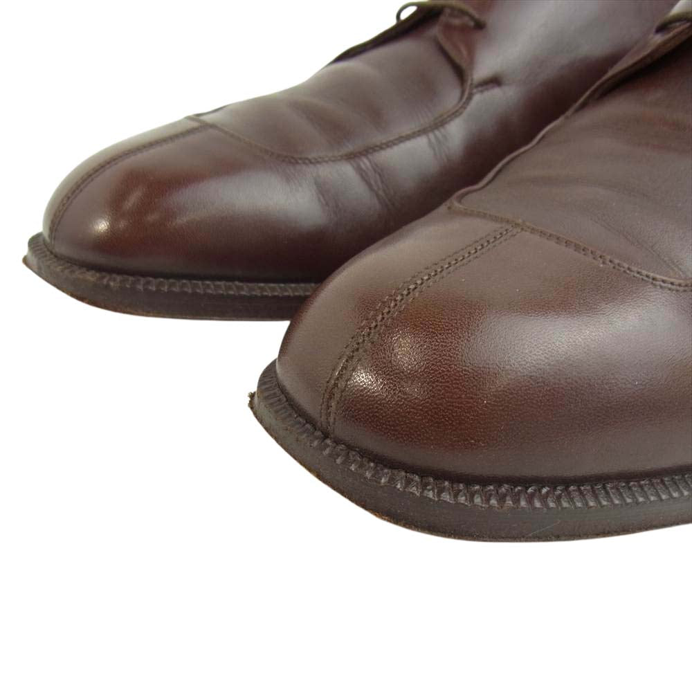 Salvatore Ferragamo サルヴァトーレフェラガモ 12844 WILCOX Uチップ シューズ ブラウン ブラウン系 9　2E【中古】