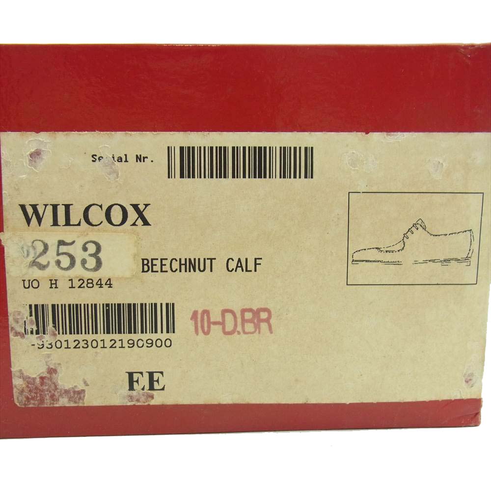 Salvatore Ferragamo サルヴァトーレフェラガモ 12844 WILCOX Uチップ シューズ ブラウン ブラウン系 9　2E【中古】