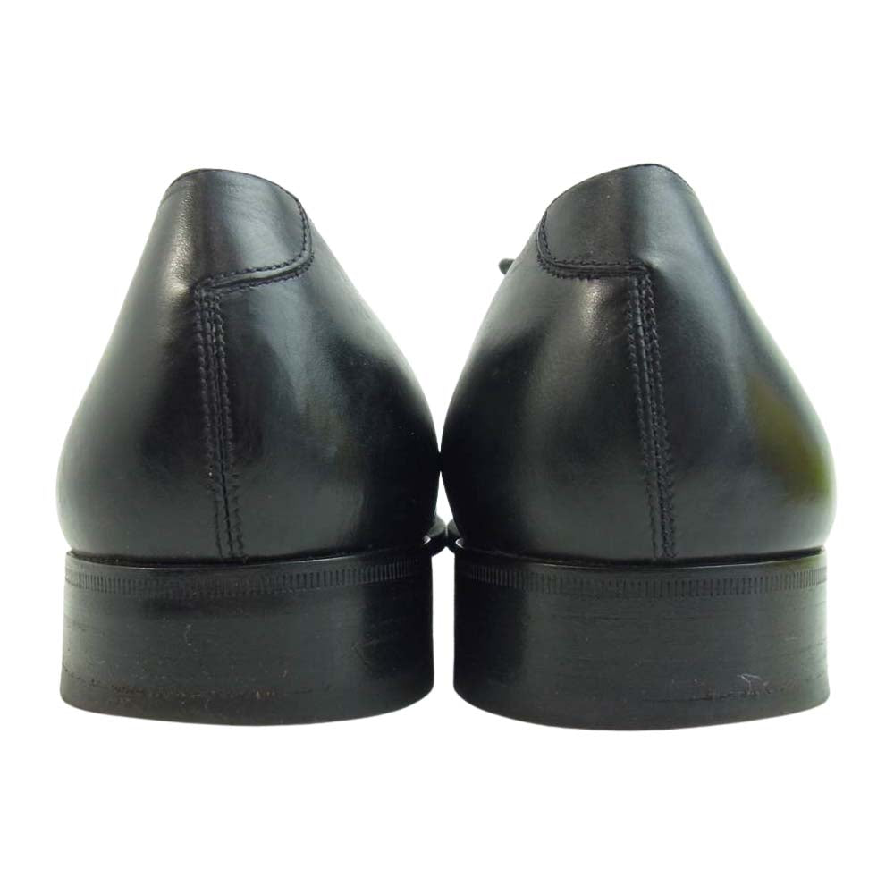Salvatore Ferragamo サルヴァトーレフェラガモ 12844 WILCOX Uチップ シューズ ブラック ブラック系 9　2E【中古】