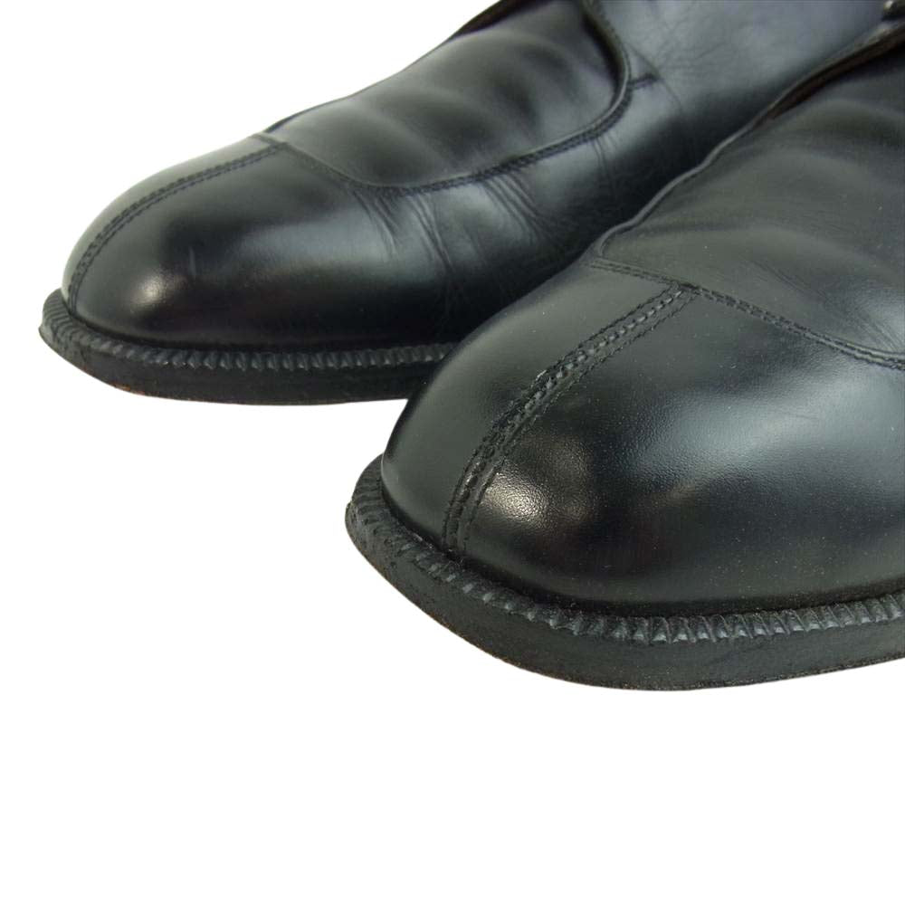 Salvatore Ferragamo サルヴァトーレフェラガモ 12844 WILCOX Uチップ シューズ ブラック ブラック系 9　2E【中古】