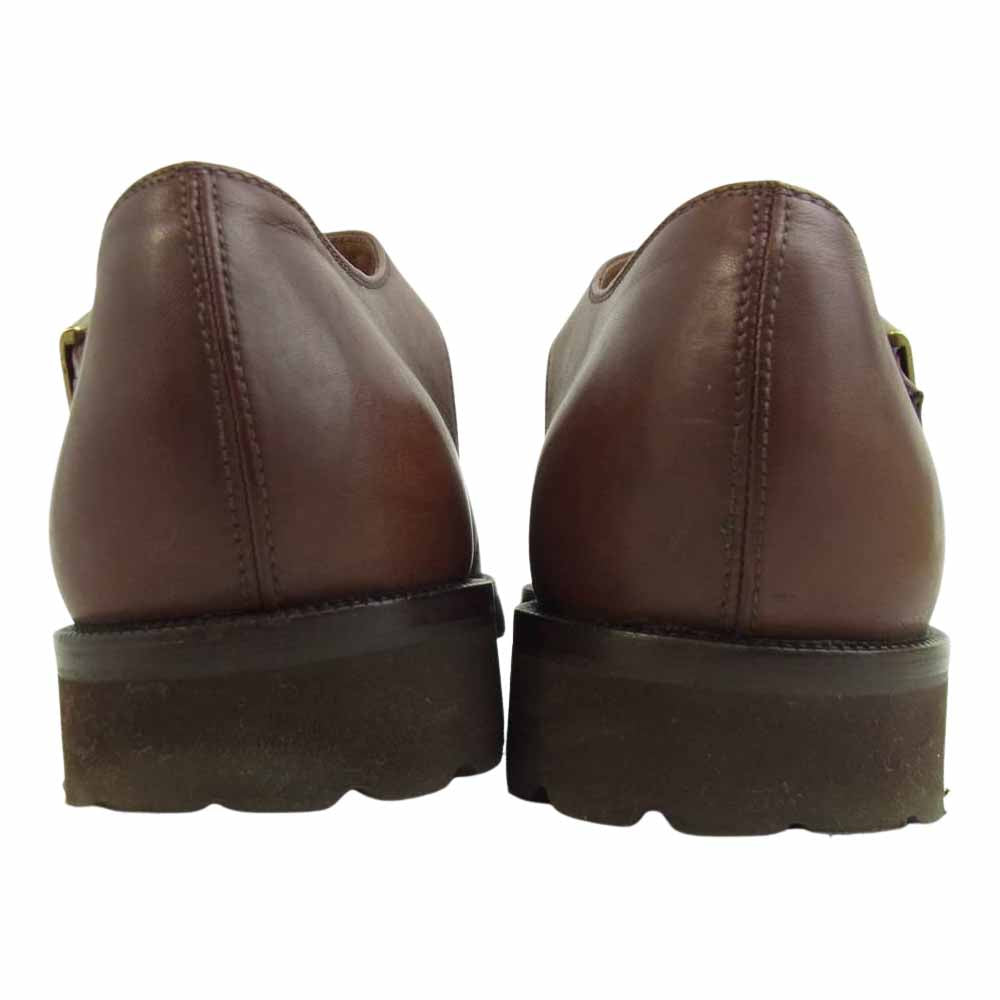 Salvatore Ferragamo サルヴァトーレフェラガモ PLAY プレイ ビブラムソール グルカ サンダル ブラウン系 9 EE【中古】