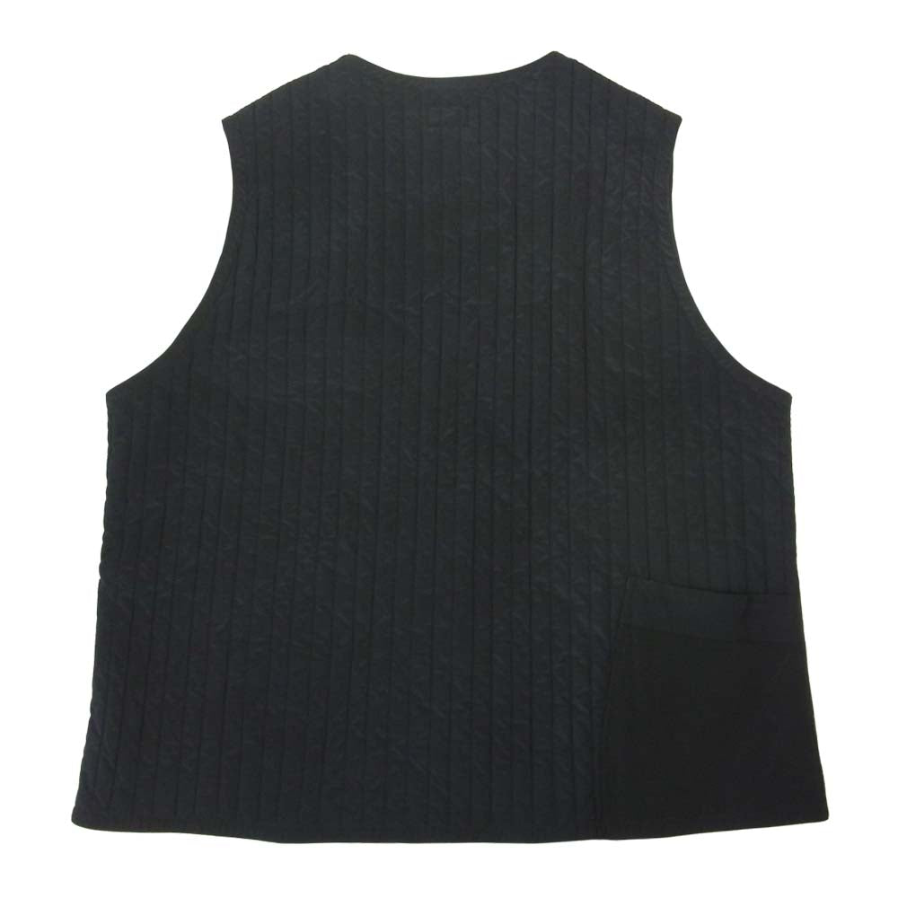 PORTER CLASSIC ポータークラシック 20AW SUPER NYLON STRETCH ZIP UP VEST スーパーナイロン ストレッチジップアップ ベスト ダークネイビー系 3【中古】