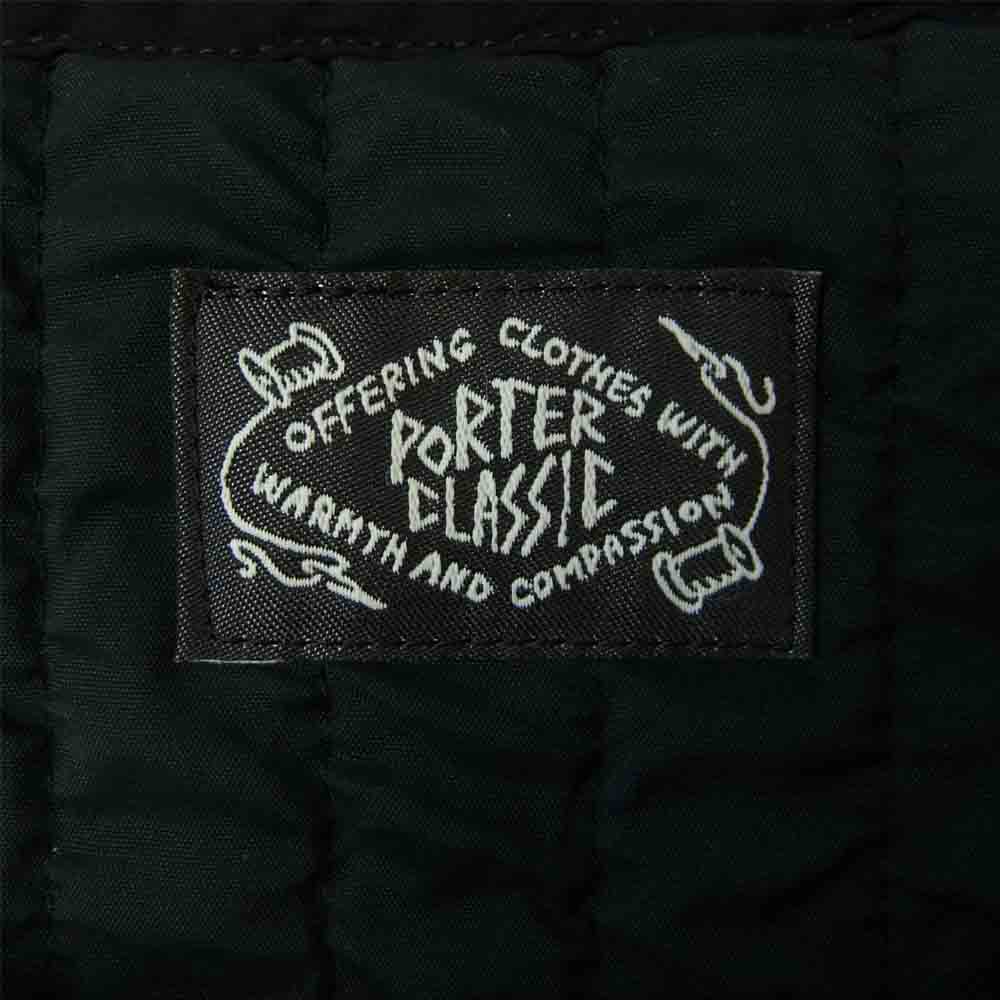 PORTER CLASSIC ポータークラシック 20AW SUPER NYLON STRETCH ZIP UP VEST スーパーナイロン ストレッチジップアップ ベスト ダークネイビー系 3【中古】