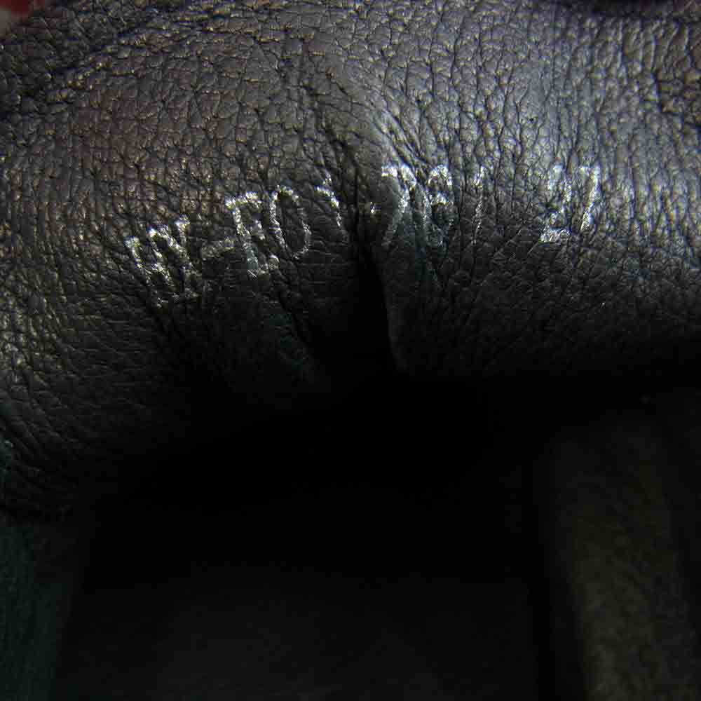 Yohji Yamamoto ヨウジヤマモト POUR HOMME プールオム 19AW HX-E01-761 Painted Leather Shoes ペイント レザー シューズ ブラック系 27【中古】