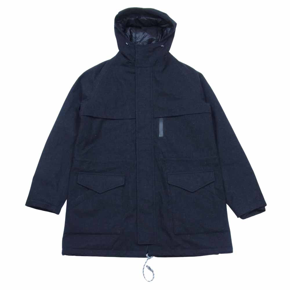 Yohji Yamamoto ヨウジヤマモト Y-3 ワイスリー 20AW GK4819 M CH3 MELTON GORE-TEX DOWN PARKA メルトン ゴアテックス ダウン パーカー ブラック系 L【美品】【中古】