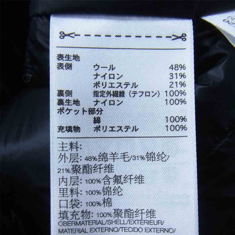 Yohji Yamamoto ヨウジヤマモト Y-3 ワイスリー 20AW GK4819 M CH3 MELTON GORE-TEX DOWN PARKA メルトン ゴアテックス ダウン パーカー ブラック系 L【美品】【中古】