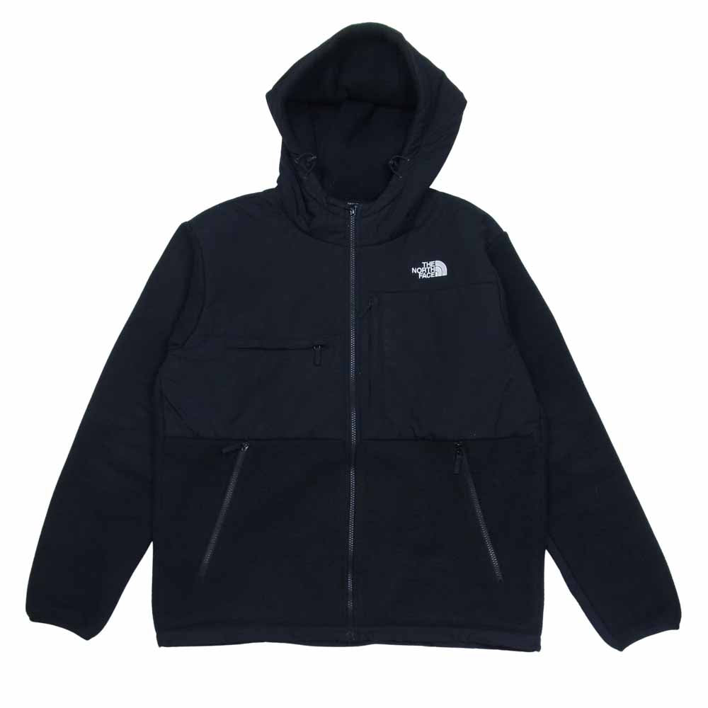 THE NORTH FACE ノースフェイス NA72052 Denali Hoodie デナリ フーディー フリース ジャケット ブラック系 XL【中古】