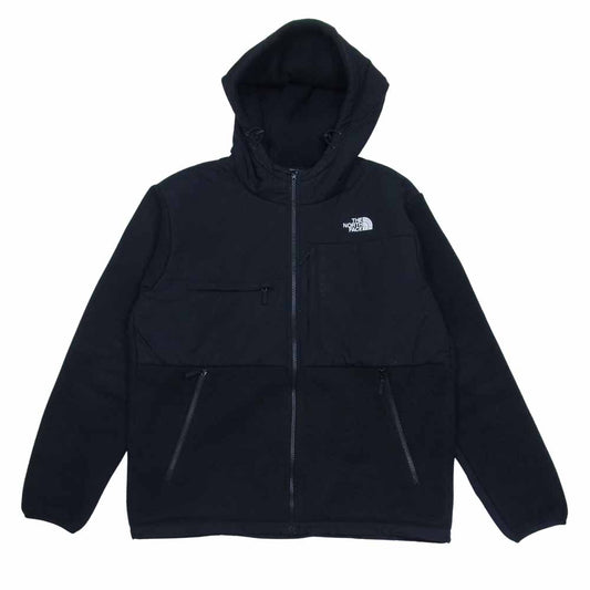 THE NORTH FACE ノースフェイス NA72052 Denali Hoodie デナリ フーディー フリース ジャケット ブラック系 XL【中古】
