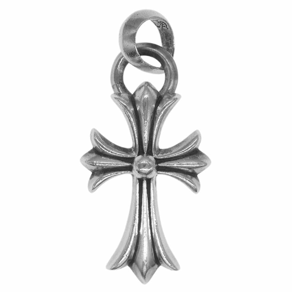 CHROME HEARTS クロムハーツ（原本無） CH CRS SML W BALE スモールクロス ウィズ ベイル シルバー系【中古】