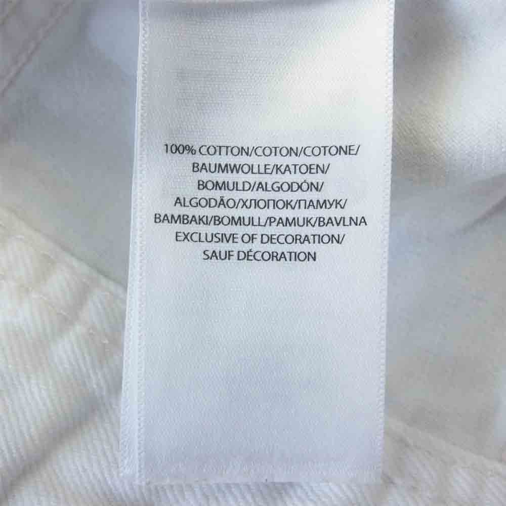 POLO RALPH LAUREN ポロ・ラルフローレン WORDS PRINT TRUCKER JACKET ワード プリント トラッカー ジャケット ホワイト系 M【中古】