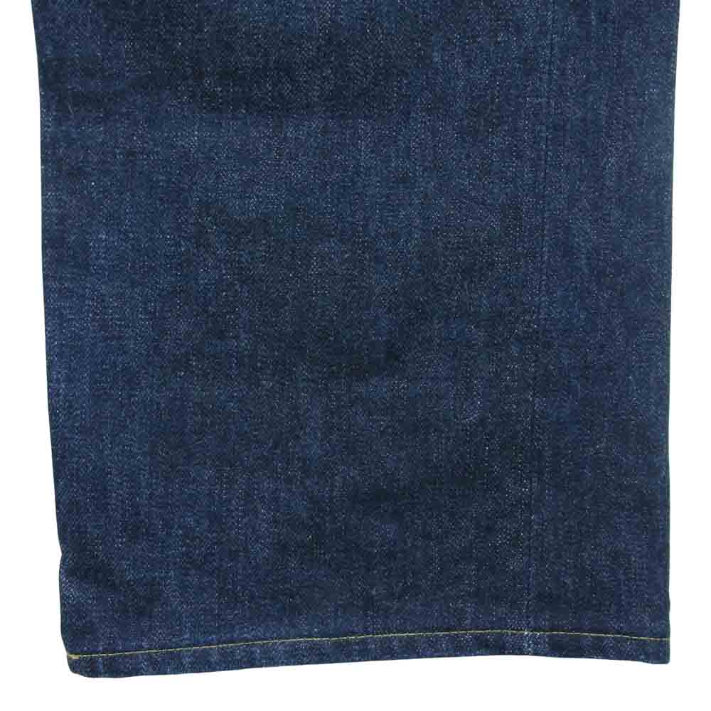 MOMOTARO JEANS 桃太郎ジーンズ 0905SP 出陣 クラシックストレート デニム パンツ インディゴブルー系 W34【中古】
