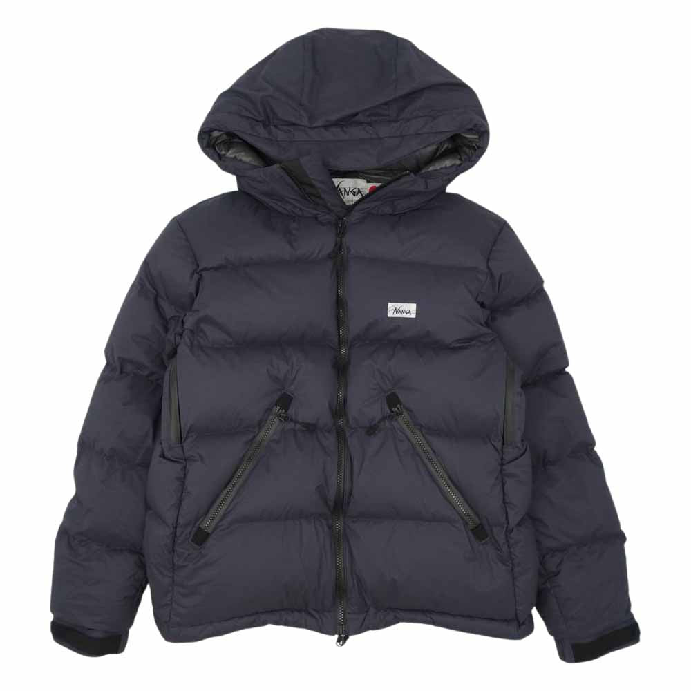 NANGA ナンガ WHITE LABEL ホワイト レーベル MOONLOID ムーンロイド 最強 DOWN JACKET ダウン ジャケット ネイビー系 M【中古】