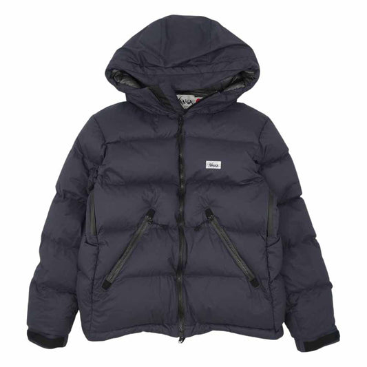 NANGA ナンガ WHITE LABEL ホワイト レーベル MOONLOID ムーンロイド 最強 DOWN JACKET ダウン ジャケット ネイビー系 M【中古】