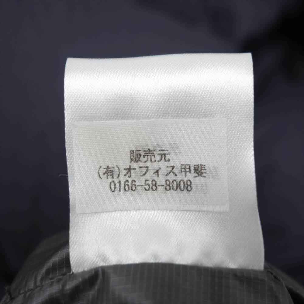NANGA ナンガ WHITE LABEL ホワイト レーベル MOONLOID ムーンロイド 最強 DOWN JACKET ダウン ジャケット ネイビー系 M【中古】