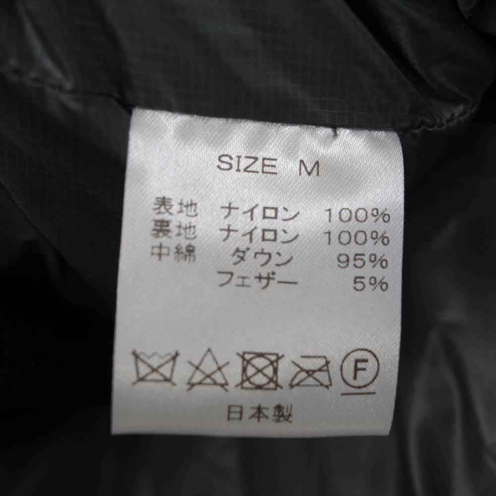 NANGA ナンガ WHITE LABEL ホワイト レーベル MOONLOID ムーンロイド 最強 DOWN JACKET ダウン ジャケット ネイビー系 M【中古】
