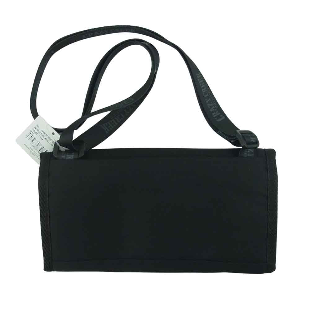 クレイジークリーク ナイロン トラベル ポーチ ボディ バッグ 中国製 ブラック系【新古品】【未使用】【中古】