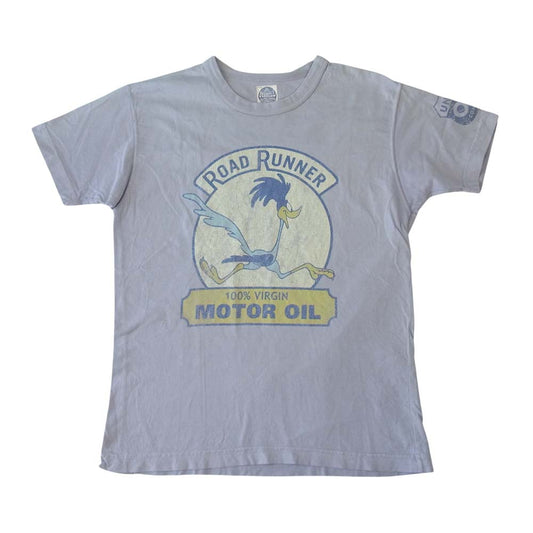 TOY'S McCOY トイズマッコイ McHILL マックヒル Rood Runner ロード ランナー プリント Tシャツ 半袖 パープル系 M【中古】