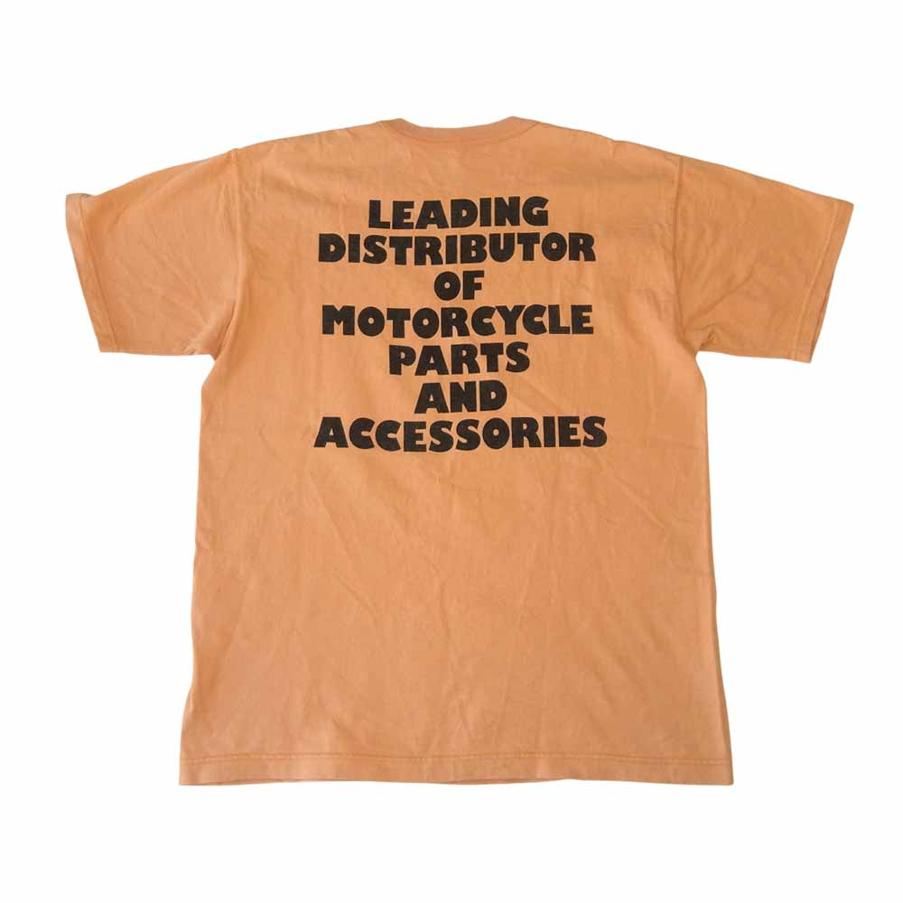 TOY'S McCOY トイズマッコイ McHILL マックヒル BECK ベック プリント Tシャツ 半袖 オレンジ系 M【中古】