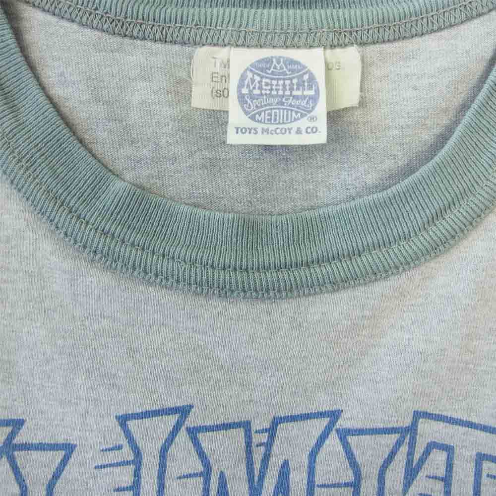 TOY'S McCOY トイズマッコイ McHILL マックヒル Looney Tunes タズマン デビル プリント トリム Tシャツ 半袖 グレー系 M【中古】