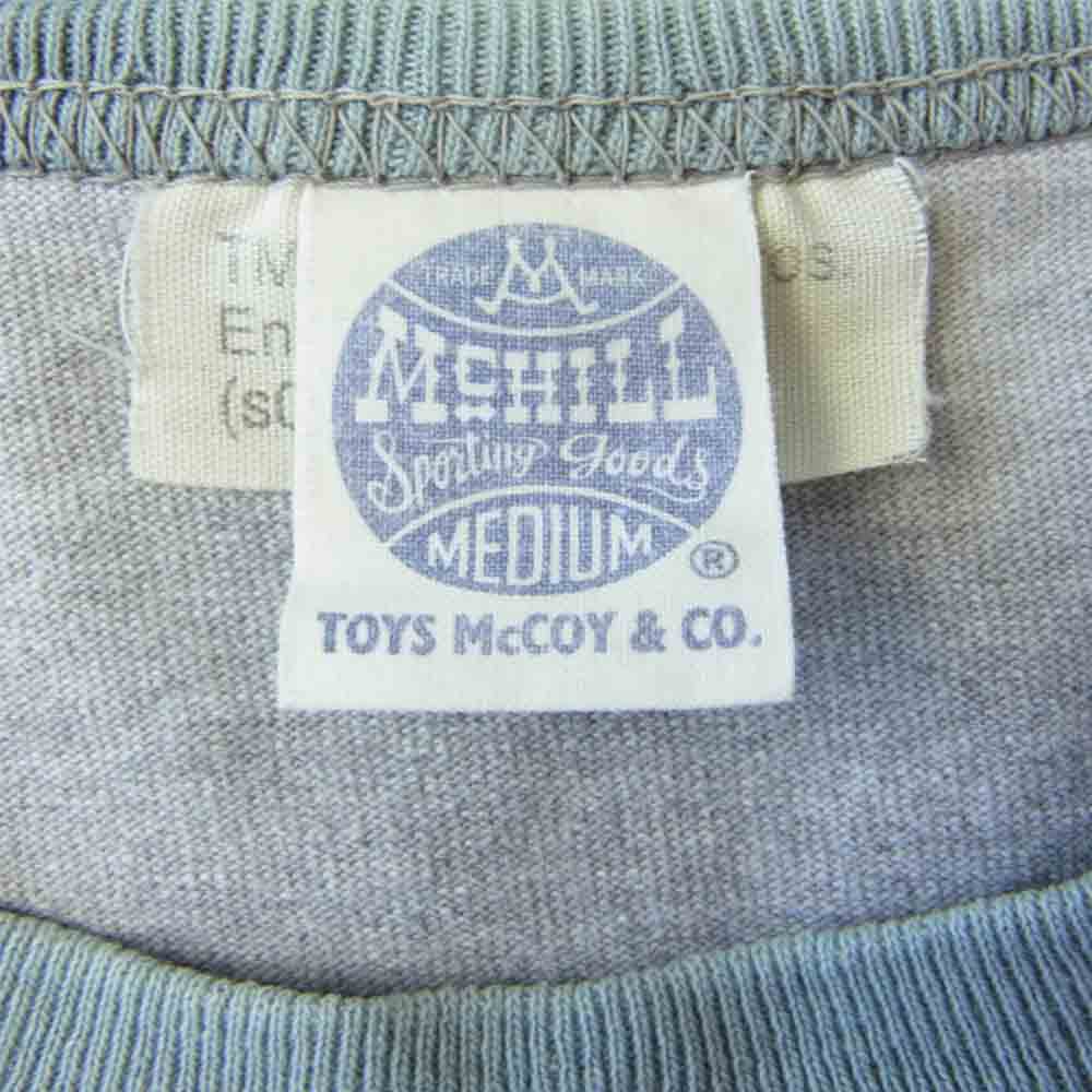 TOY'S McCOY トイズマッコイ McHILL マックヒル Looney Tunes タズマン デビル プリント トリム Tシャツ 半袖 グレー系 M【中古】