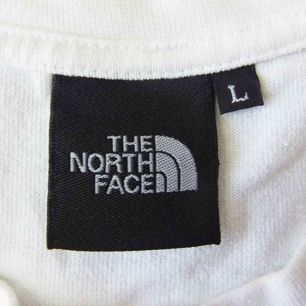 THE NORTH FACE ノースフェイス NT81839 L/S YOSEMITE TEE ヨセミテ 長袖 Tシャツ ホワイト系 M【中古】