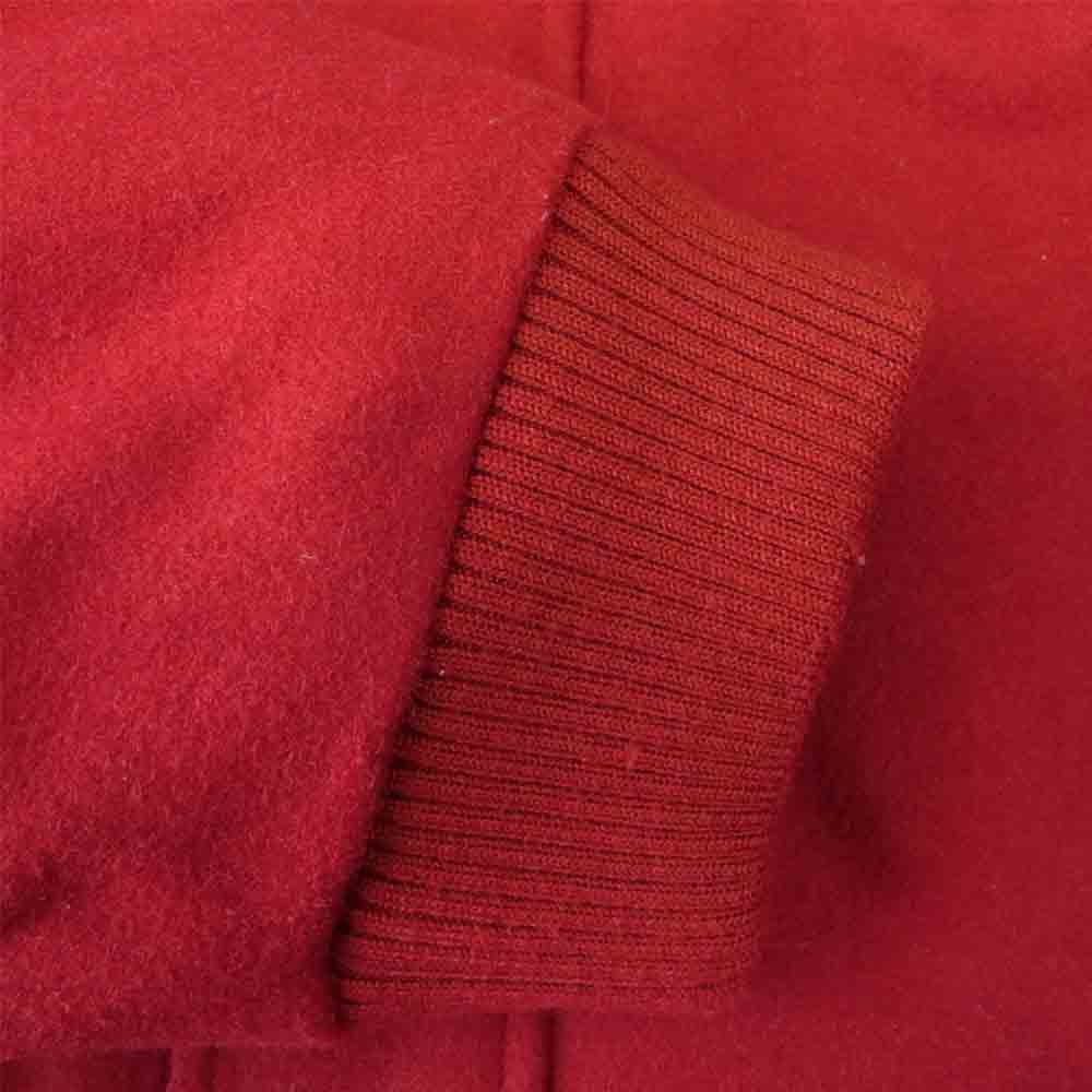 Supreme シュプリーム × LACOSTE Wool Bomber Jacket 19AW ラコステ ウール ボンバージャケット レッド系 L【美品】【中古】