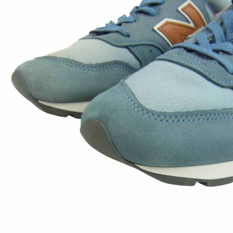 NEW BALANCE ニューバランス M996DCC USA製 DISTINCT WEEKENDE スニーカー ライトブルー系 26.5cm【極上美品】【中古】