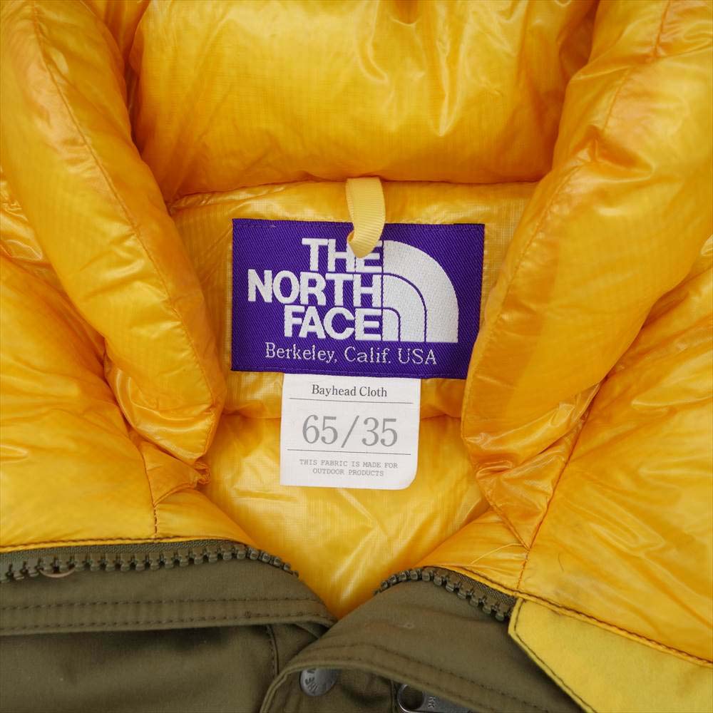 THE NORTH FACE ノースフェイス ND2663N パープルレーベル Mountain Short Down Parka マウンテン ショート ダウン パーカ L【中古】